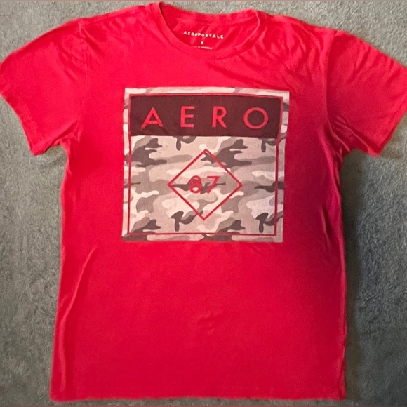 Aeropostale Other - Red AÉROPOSTALE T-Shirt